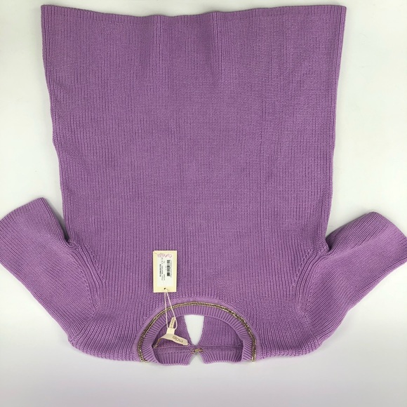 Maje Magrite Chain-embellished Cotton Sweater b2b - Picture 8 of 9